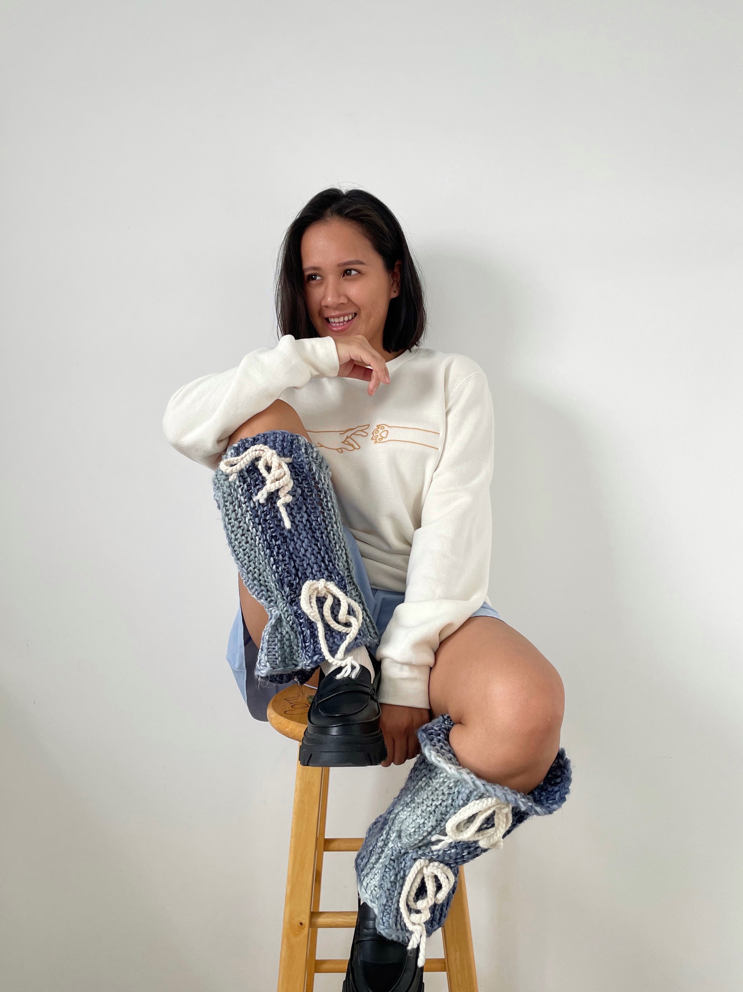 Blue Moon Leg Warmers