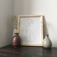 Bare Wire Art - natural frame lifestyle