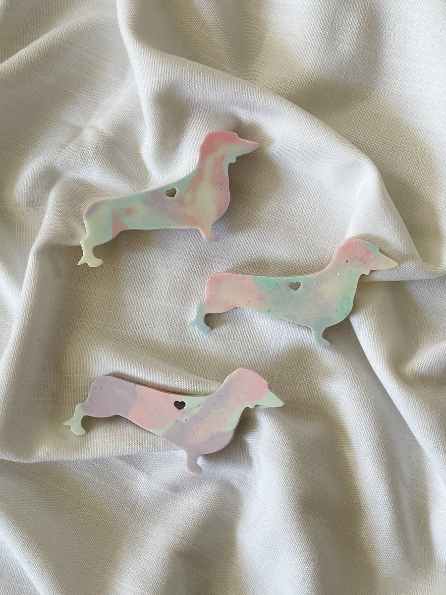 Pastel Puppy Barrette
