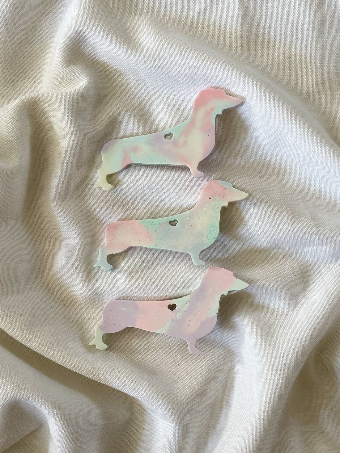 Pastel Puppy Barrette